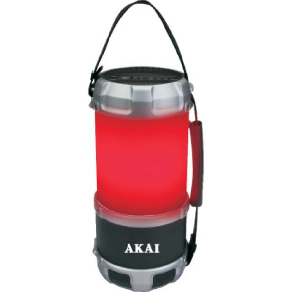 Akai ABTS-S38 Φορητό ηχείο Bluetooth πολύχρωμο φανάρι LED και powerbank με Aux-In και USB – 19 W - Image 6