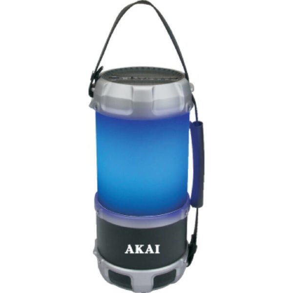 Akai ABTS-S38 Φορητό ηχείο Bluetooth πολύχρωμο φανάρι LED και powerbank με Aux-In και USB – 19 W - Image 3