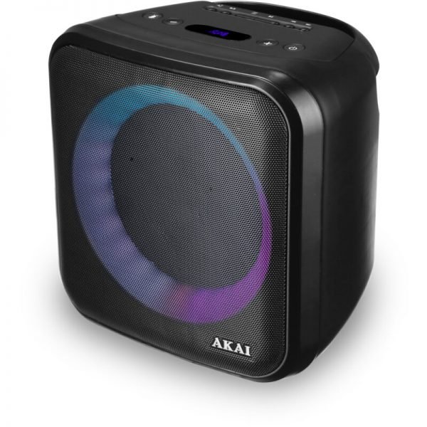 Akai ABTS-S6 Φορητό ηχείο Bluetooth karaoke με τρίποδο, USB, TWS, LED, micro SD, Aux-In, Aux-Out και ενσ. μικρόφωνο – 20 W - Image 8