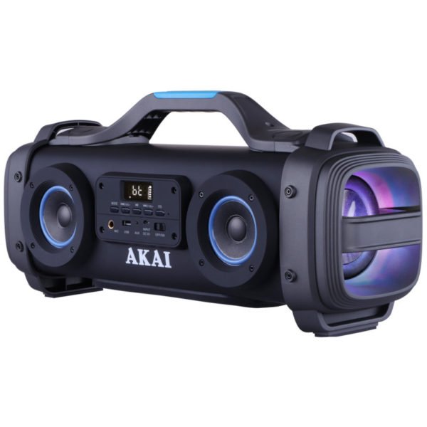 Akai ABTS-SH01 Φορητό ηχείο Bluetooth karaoke με LED, USB και Aux-In – 51 W - Image 11