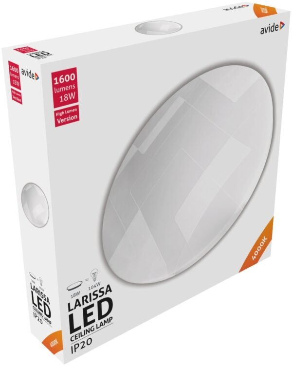 Avide LED Ceiling Larissa 18W 325*65mm 4000K