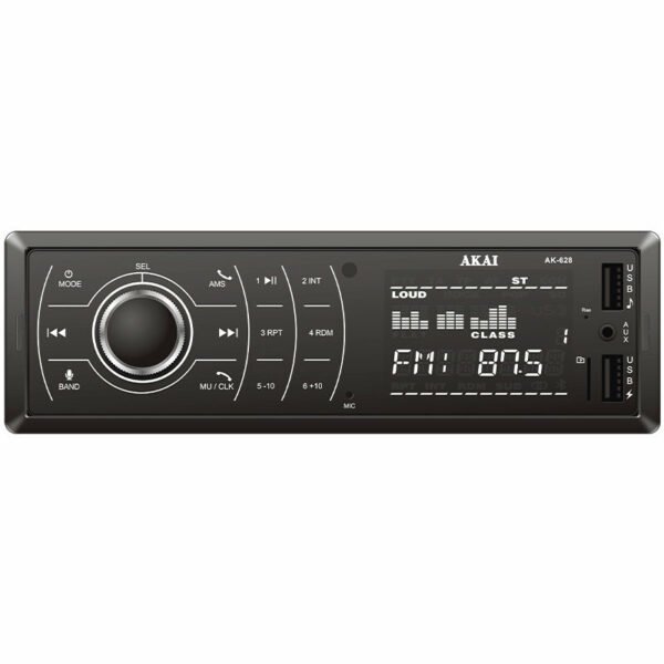 Akai AK-628 Ηχοσύστημα αυτοκινήτου με Bluetooth