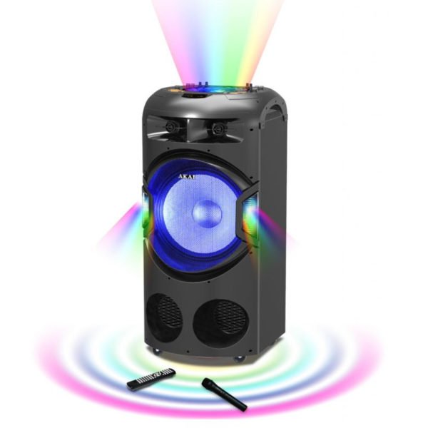 55110582-0087-Akai DJ-BY4L Φορητό ηχείο Bluetooth karaoke με μίκτη