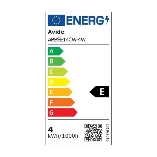 Avide LED Bright Stick Bulb T37 4W E14 CW 6400K - Image 3