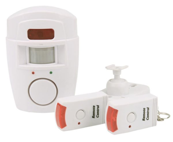 55ΠΞ110675-0012-Olympia BM 200 Αισθητήρας κίνησης τοίχου με συναγερμό και τηλεκοντρόλ