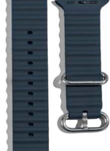 XO BT02A Marine Λουράκι Ρολογιού Σιλικόνης Universal Γκρι 38/40/41mm