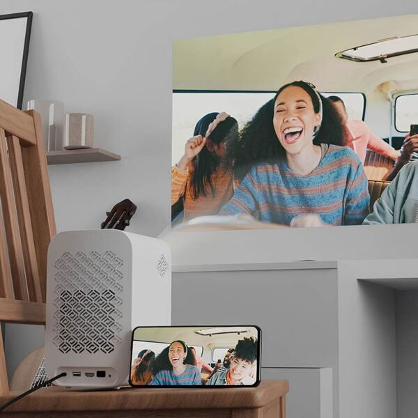 HP CC360 Λευκός Projector (A31PLAA) Full HD με λάμπα LED, ενσωματωμένα ηχεία, Autofocus, Bluetooth, HDMI, USB, AUX και τηλεχειριστήριο-78W - Image 10