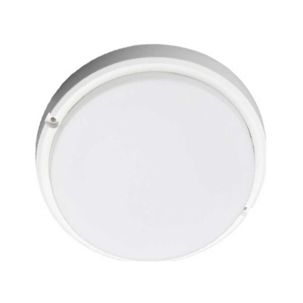 Χελώνα Εξωτερικού Χώρου Στρογγυλή 15W 4000K 1350lms Λευκή IP54 Elmark 95BL1540/WH
