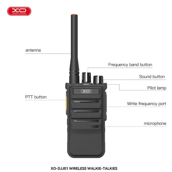 XO-DJJ01 Ζευγάρι Ασύρματων - Walkie Talkie - Image 4