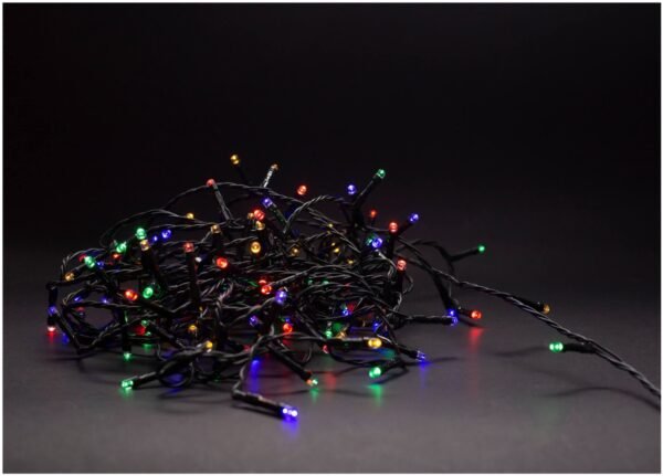Entac Χριστουγεννιάτικα λαμπάκια IP44 180 LED Πολύχρωμα 14μ - Image 2