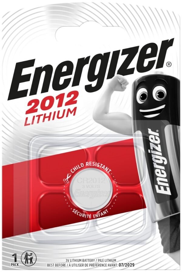 Energizer Coin Cell Lithium CR2012