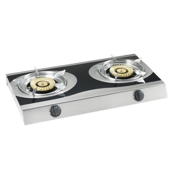 551109194-0013-Elite EGS-2190S Διπλή εστία υγραερίου με ασφάλεια και αυτόματη ανάφλεξη 7 kW
