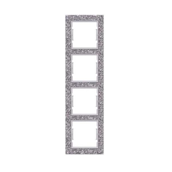 Πλαίσιο Τετραπλό Κάθετο Elitra Plus Corian® Mont Blanc