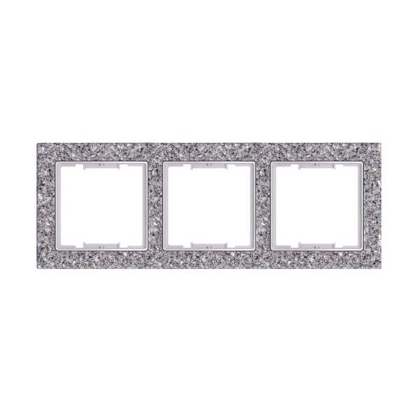 Πλαίσιο Τριπλό Οριζόντιο Elitra Plus Corian® Mont Blanc