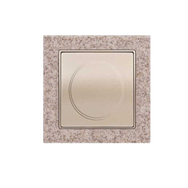 Πρίζα Σούκο με Κάλυμμα Elitra Plus Corian® Sand Stone