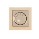 Ρεοστάτης Αλλέ-Ρετούρ 500VA Elitra Plus Steel Μέταλλο Steel Satin
