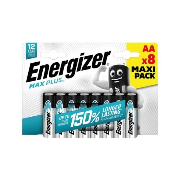 Energizer Max Plus Αλκαλική ΑΑ (8τμχ)