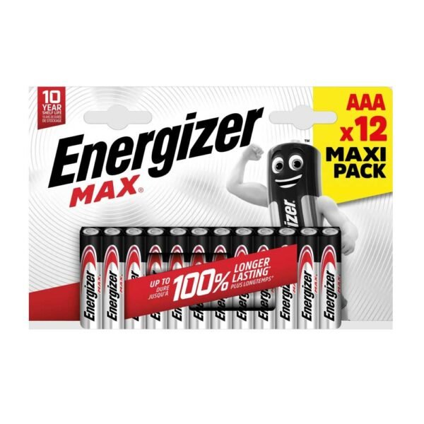 Energizer Max Αλκαλική AAA (12τμχ)