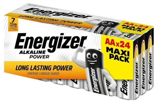 ENERGIZER POWER ALKALINE BATTERY AA B24