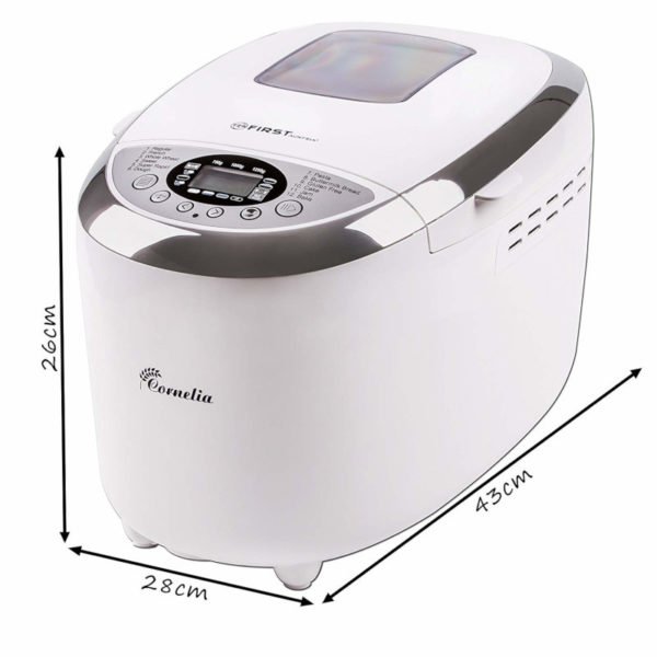 First Austria FA-5152-3 Αρτοπαρασκευαστής 1250 g 850 W - Image 5