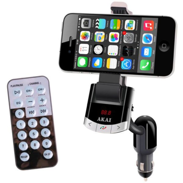βάση κινητού και φορτιστής αυτοκινήτου με Bluetooth