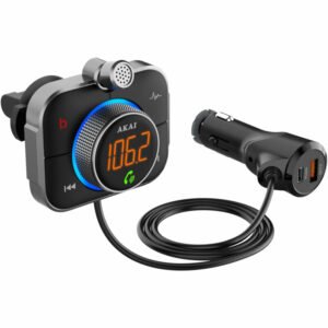 Akai FMT-95BT FM transmitter και φορτιστής με Bluetooth