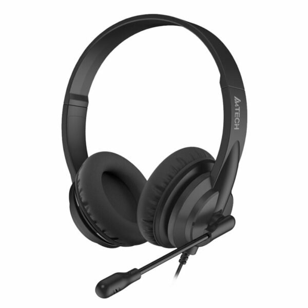 A4 Tech HU-10 Ενσύρματα stereo USB on ear ακουστικά με μικρόφωνο - Image 2