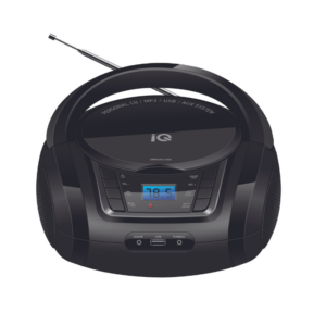 iQ ΦΟΡΗΤΟ ΡΑΔΙΟ-CD ΜΕ USB CD-498 BLACK