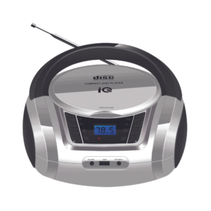 iQ ΦΟΡΗΤΟ ΡΑΔΙΟ-CD ΜΕ USB CD-498 SILVER