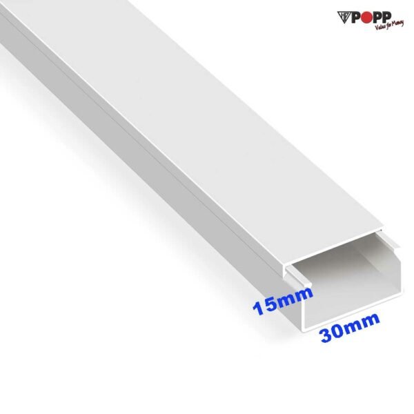 Κανάλι Αυτοκόλλητο 30x15mm SpeedFix Βέργα 2μ Μήκος