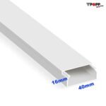 Κανάλι Αυτοκόλλητο 40x16mm SpeedFix Βέργα 2μ Μήκος