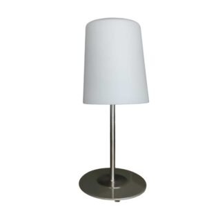 Kubek Volta Πορτατίφ Οπάλ-Γκρί ασημί 1x60w 170x420mm