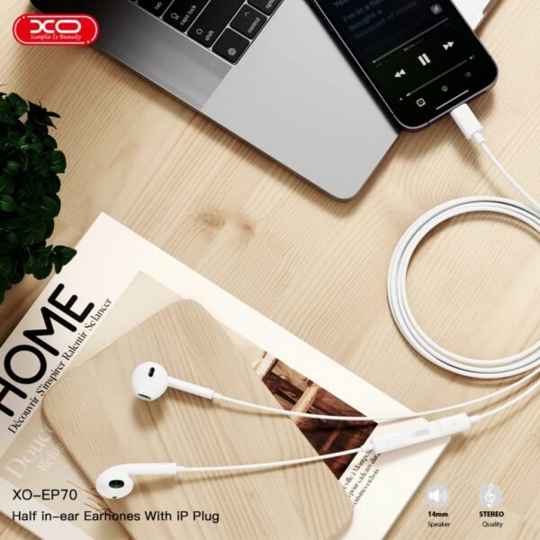 XO EP70 Original Series Cracked Lightning Digital Call Earphones - Image 2