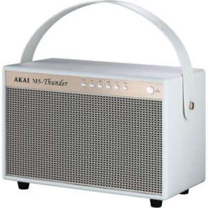 Akai M5-Thunder White Φορητό ηχείο Bluetooth με USB