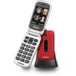 Olympia MIRA GR Κόκκινο (Ελληνικό Μενού) Κινητό τηλέφωνο για ηλικιωμένους με κουμπί SOS