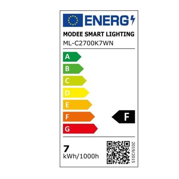 Modee LED Κερί C37 7W E14 180° 2700K (700 lumen) ERP - Image 3