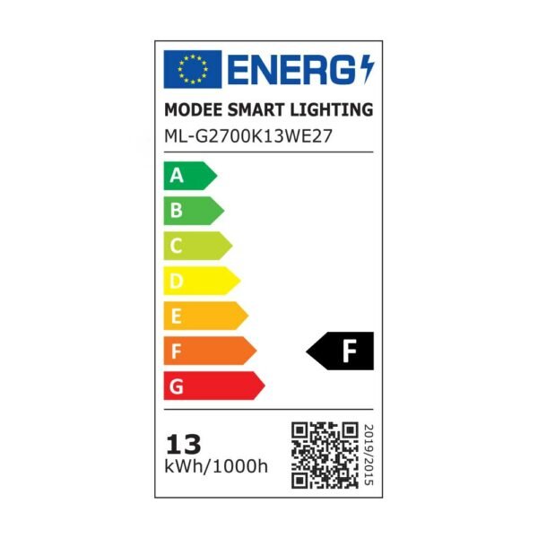 Modee LED Globe A65 13,0W E27 270° 2700K (1350 lumen) ERP - Image 3