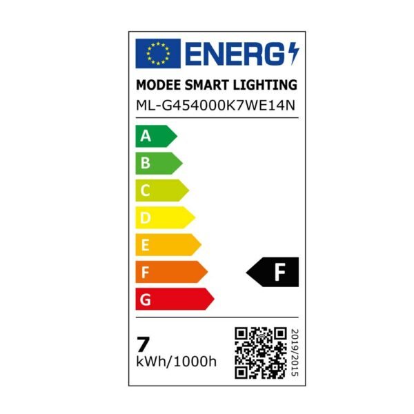 Modee LED Globe Mini G45 7W E14 180° 4000K (700 lumen) ERP - Image 3