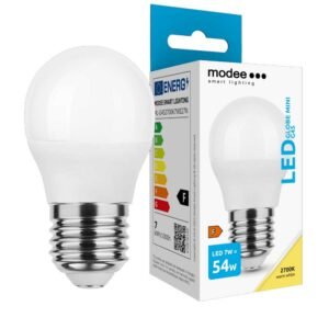 Modee LED Globe Mini G45 7W E27 180° 2700K (700 lumen) ERP