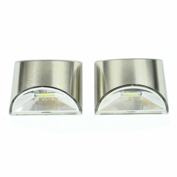 Modee Απλίκα Ηλιακή 6 lumens Ø80x45x100mm 2 Τεμάχια - Image 5
