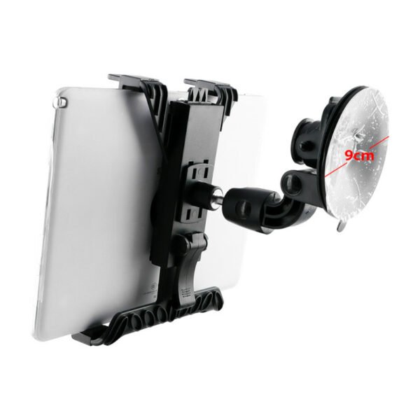 NSP N50 Μαύρη βάση στήριξης αυτοκινήτου για IPAD/Tablet (8294594) 7.8″ – 12.9″, 360° - Image 5