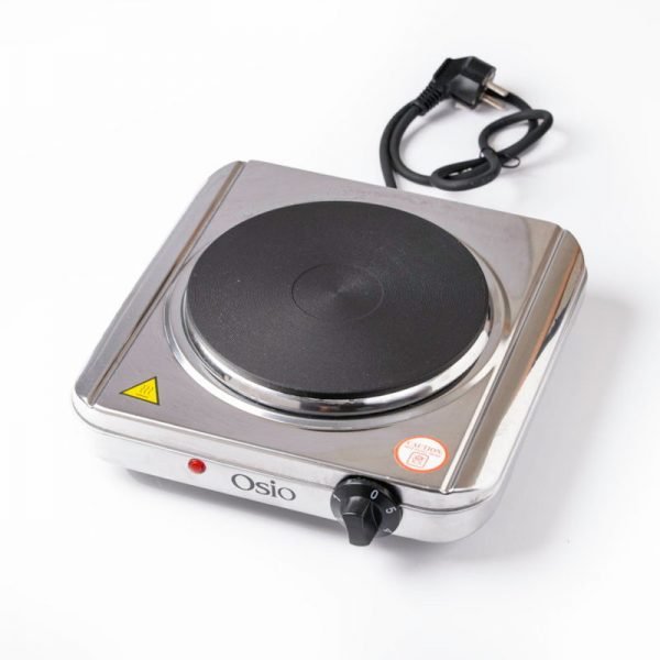 Osio OHP-2418 Μονή ηλεκτρική εστία κουζίνας inox 18.5 cm με θερμοστάτη 1500 W - Image 6