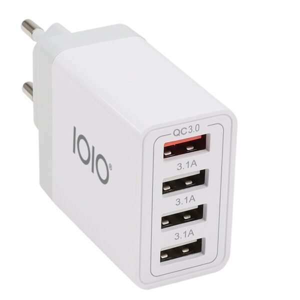 Olympia UL4 (41215) Φορτιστής ρεύματος με USB-A (QC3.0) και 3 USB-A (3.1A)