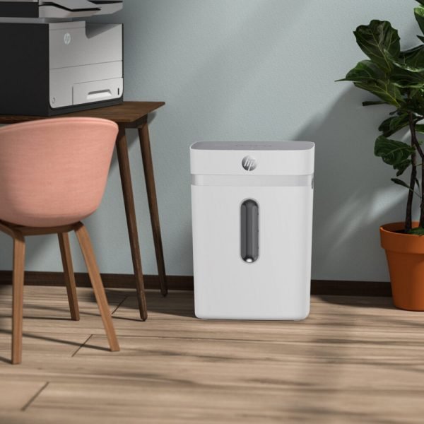 HP OneShred 12CC – 2802 Καταστροφέας εγγράφων με συνδετήρες και καρτών Cross Cut P4 – 12 x A4 – 23L - Image 3