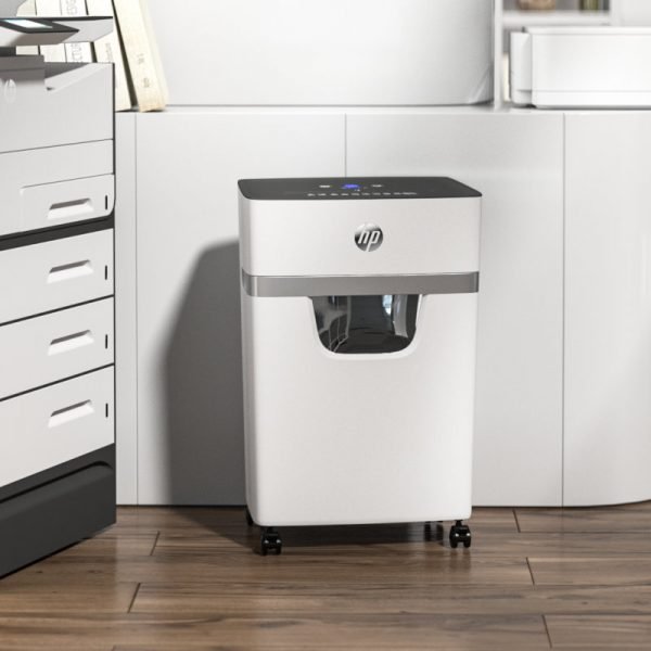 HP OneShred 15CC – 2803 Καταστροφέας εγγράφων με συνδετήρες και καρτών Cross Cut P4 – 15 x A4 – 20L - Image 6