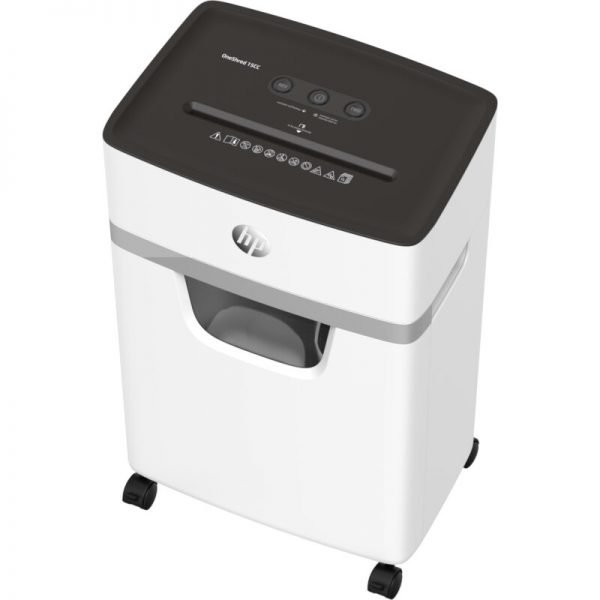 HP OneShred 15CC – 2803 Καταστροφέας εγγράφων με συνδετήρες και καρτών Cross Cut P4 – 15 x A4 – 20L - Image 11