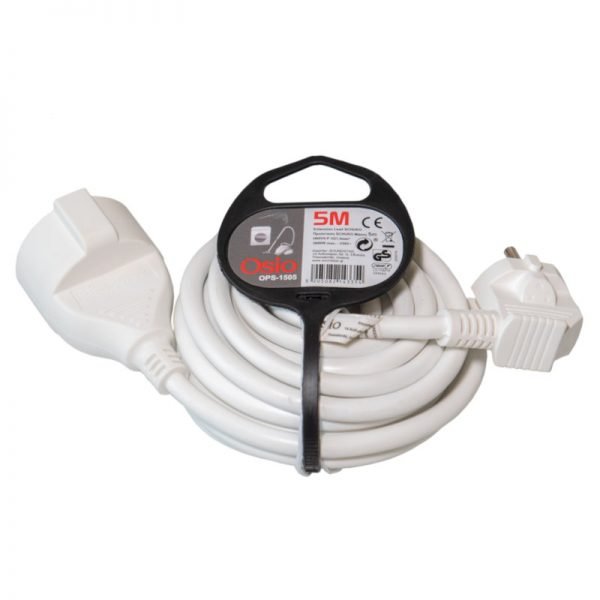 Osio OPS-1505 Προέκταση πρίζας Schuko αρσενικό σε θηλυκό 5 m