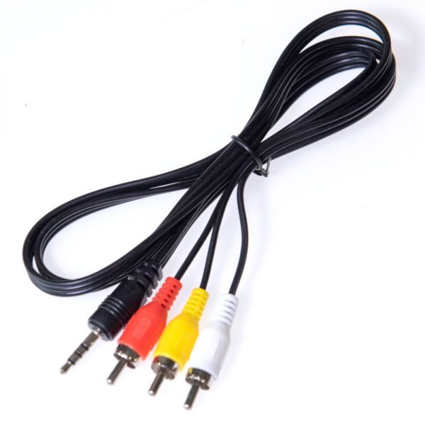 Osio OSK-1116 Καλώδιο 3.5 mm – 17 mm σε 3 AV RCA – 1 m - Image 2