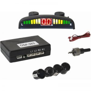 Osio OSP-282 Μαύρο Αισθητήρες παρκαρίσματος με 4 αισθητήρες 18 mm