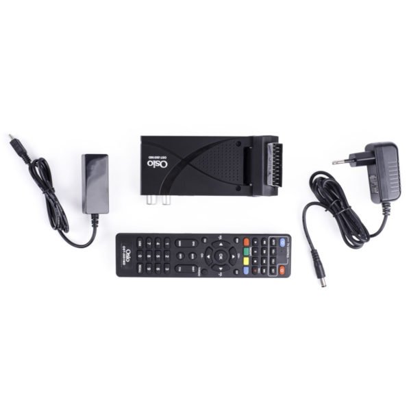 Osio OST-2651MD DVB-T/T2 Full HD H.265 MPEG-4 Ψηφιακός δέκτης με USB, χειριστήριο για TV & δέκτη και SCART - Image 11